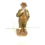 Royal Worcester "John Bull" 851 figurine country around world, 1899, his hat has been chipped in a