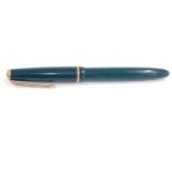 Vintage 14ct gold nib parker victory fountain pen