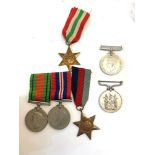 Selection of WW2 medals