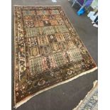 Amtique rug measures approx width 81" length 112"