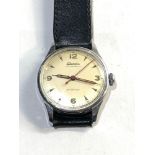 Vintage Mondia gents wristwatch winds and ticks but no warranty given