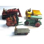 6 vintage Dinky toys