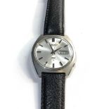 Vintage Seiko DX automatic 6106-8080 day date 25 jewel gents wristwatch in good overall condition in