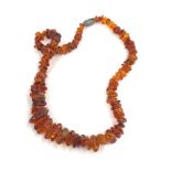 Vintage amber necklace