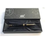 Boxed mont blanc pen