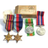 Boxed ww2 RAF medals