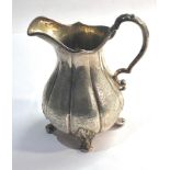 Antique Victorian silver milk jug weight 200g