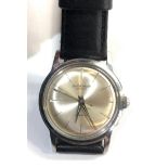 Vintage Leuba louis Geneve gents wristwatch watchwill wind and tick but no warranty is given