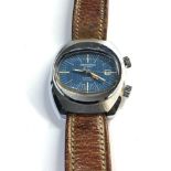 Vintage Memostar alarm 17 jewel gents wristwatch good overall condition in working order but no