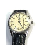 Vintage favre leuba Geneve sea king gents wristwatch manual wind centre second hand has come away