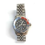 Men's Seiko Scuba Divers 5M63-0A10 Kinetic Pepsi Submariner Watch - 200m trys to tick but stops will