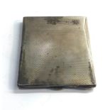 Silver cigarette case weight 120g