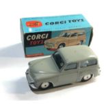 Rare Vintage Corgi Toys 206m Hillman Husky mechanical boxed car in good condition box complete