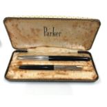 Vintage parker 51 pen set boxed