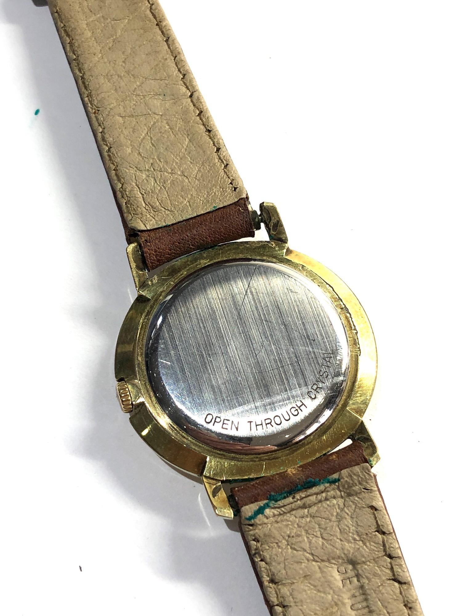 Vintage gents Smiths wristwatch winds and ticks but no warranty given - Image 3 of 3