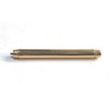 9ct gold extending sampson morden pencil measures approx 7.5cm and 11.5cm when extended weight 16.7g