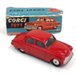 Rare Corgi toys 203M Vauxall Velox saloon box missing flaps