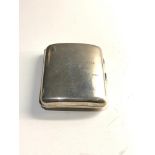 Silver cigarette case