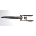 17th century Indian steel Katar dagger