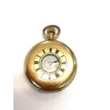 A.W.W.Co Waltham, mass half hunter pocket watch, untested