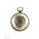 Silver pocket watch, not working
