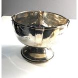 Silver bowl engraved and dated 1911 weight 160g