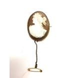 Antique/ vintage cameo brooch