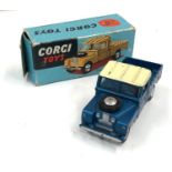 Corgi toys 406 land rover box missing fla