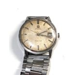 Vintage Omega Geneve automatic dial stained non omega strap