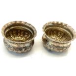 Pair of silver salts london silver hllmarks