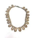 Vintage silver collar