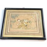 Fine Indian Moghal framed miniature painting