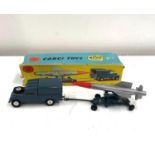 Corgi toys gift set No 3 Thunderbird guided missile on assembly trolleyand r.a.f land rover Land -