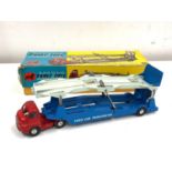 Corgi toys 1101 Carrimore car transporter box missing flaps