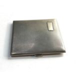 Antique silver cigarette case