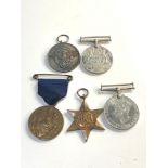 6 medals includes ww2 german and gaslight centienary medal