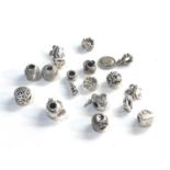 15 silver pandora charms