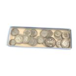 selection of pre 1947 and pre 1920 silver coins 270g