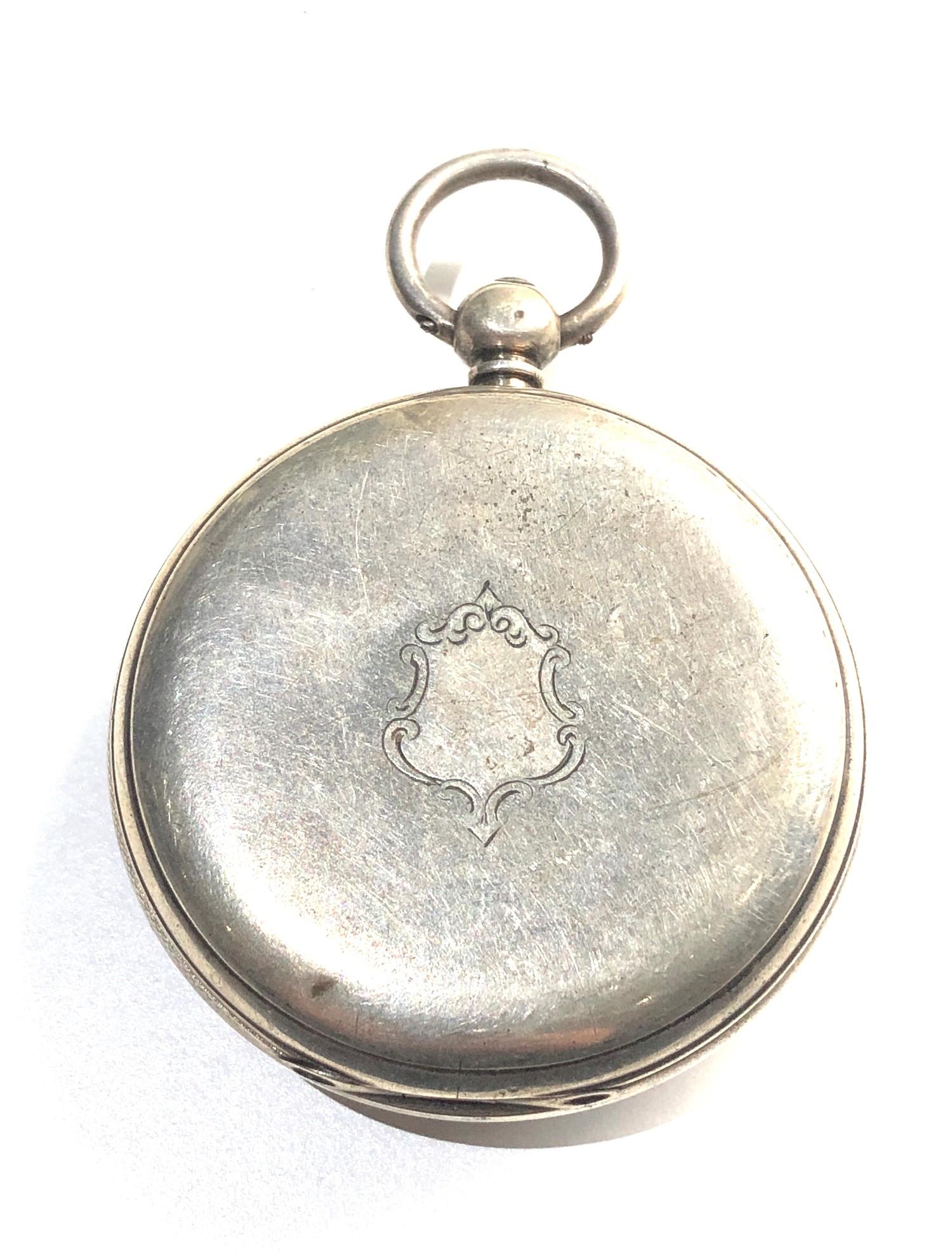Antique silver fusee pocket watch by Jas Porter Glasgow - Bild 2 aus 4