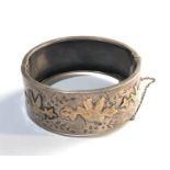 victorian silver bangle