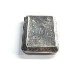 antique silver cigarette case