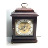 Rare Comitti London Westminster Franz Hermle 8 day mantel bracket clock measures approx 12ins by