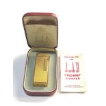 boxed Vintage dunhill lighter worn condition