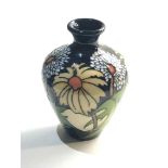 Moorcroft vase measures approx 10cm tall