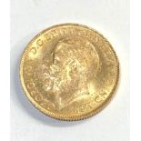 1925 gold sovereign