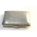 Antique silver cigarette case