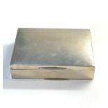 Antique silver cigarette box