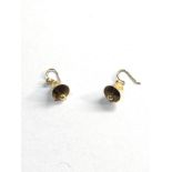 9ct gold bell earrings