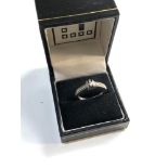 14ct Gold marquise Diamond ring weight approx 4.1g ring size approx o/p