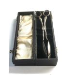 Boxed silver fruit servers